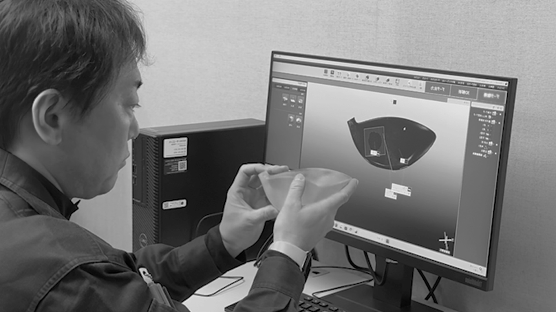 KAMUIWORKSJAPANのクラブ設計と企画をイメージした作業風景
